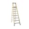 Bauer Ladder 10 ft. Fiberglass Stepladder, 375 lbs. Capacity 35110 - alternate 1